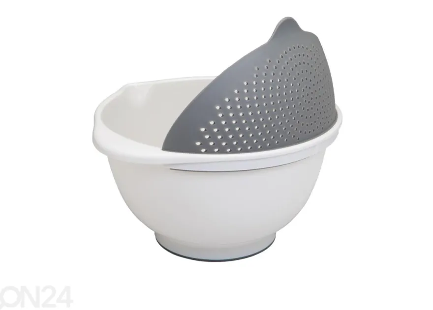 Monikäyttöinen kulho irrotettavalla siivilällä Drainbowl