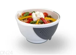 Monikäyttöinen kulho irrotettavalla siivilällä Drainbowl