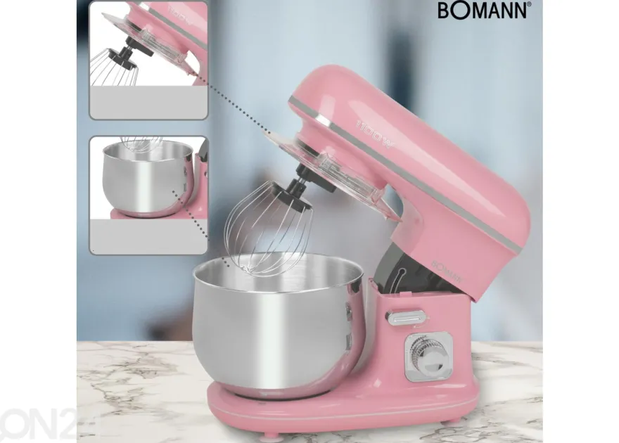 Monitoimikone 5 L Bomann KM6030CBP, vaaleanpunainen