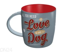 Muki ALL YOU NEED IS LOVE AND A DOG