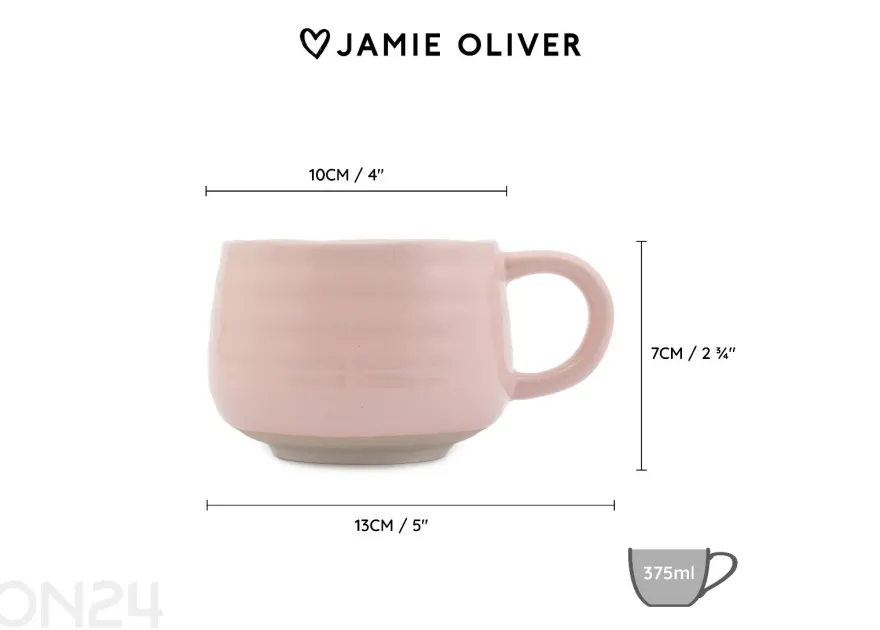 Muki Jamie Oliver Big love pink 375 ml