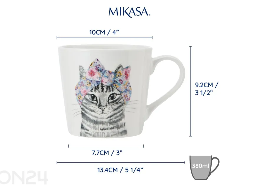 Muki Mikasa Tipperleyhill cat 380 ml