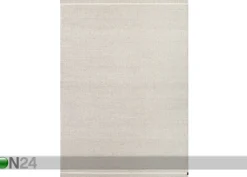Narma käsinkudottu villamatto Nummela linen 140x200 cm