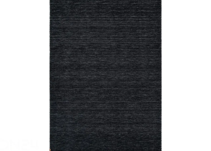 Narma käsinkudottu villamatto Tornio charcoal 140x200 cm