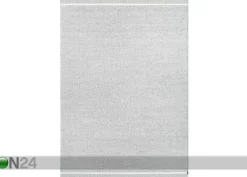 Narma käsinkudottu villamatto Nummela grey 140x200 cm