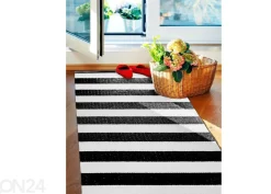 Narma muovimatto Birkas black-white 70x100 cm
