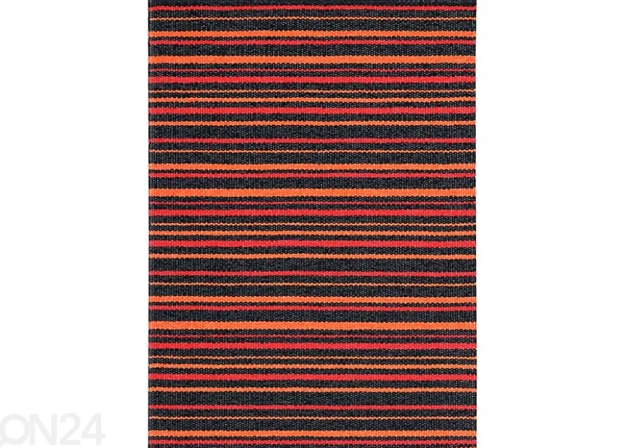 Narma muovimatto Hullo red-orange 70x100 cm