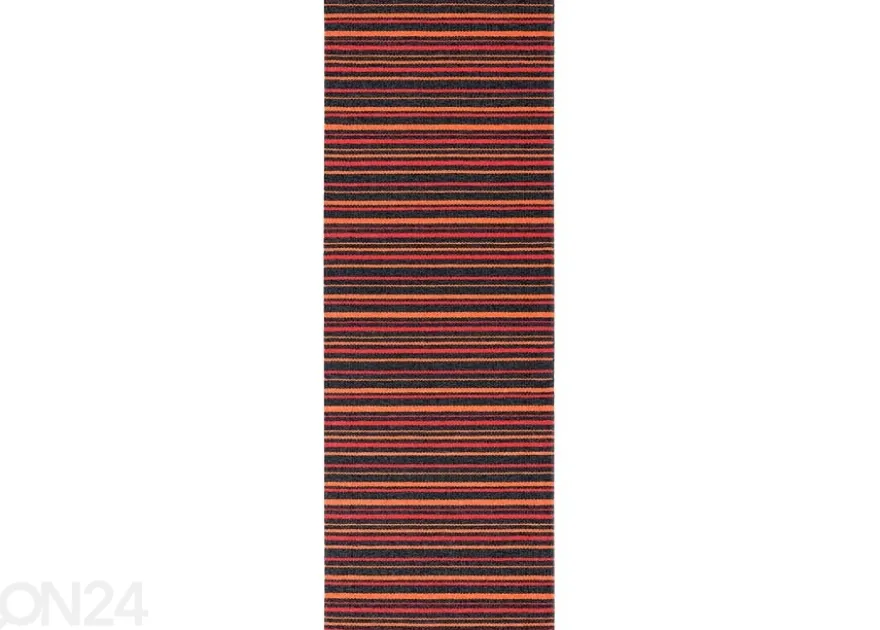 Narma muovimatto Hullo red-orange 70x100 cm