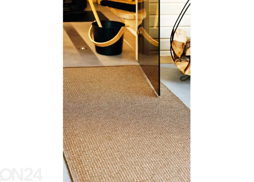 Narma muovimatto Neve caramel metallic 70x100 cm