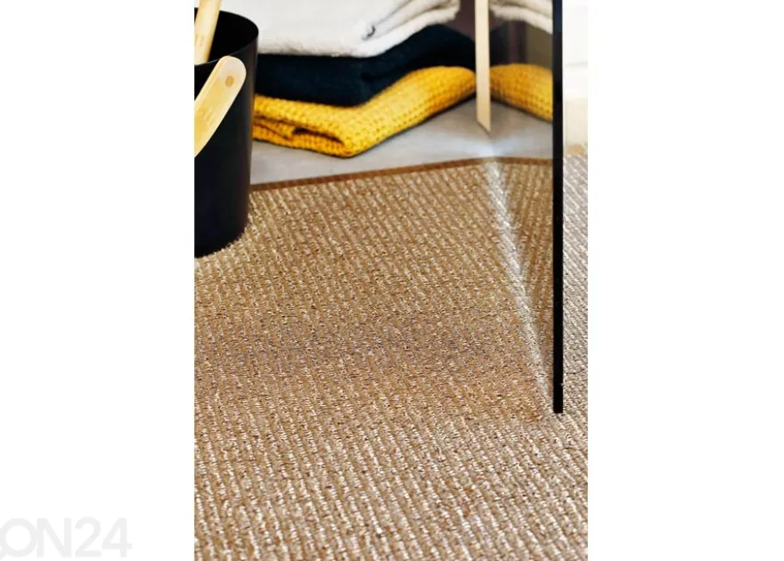 Narma muovimatto Neve caramel metallic 70x100 cm