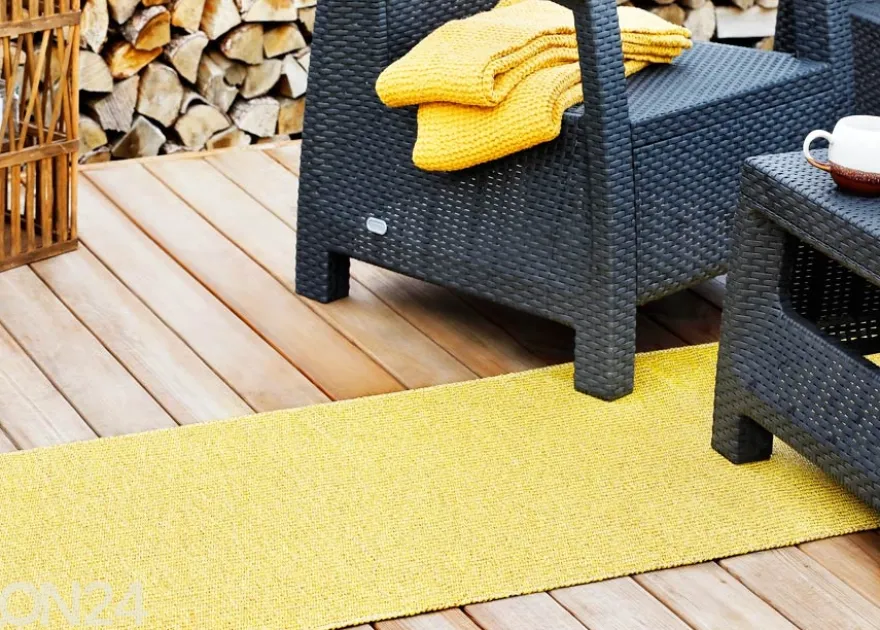 Narma muovimatto Neve gold metallic 70x100 cm