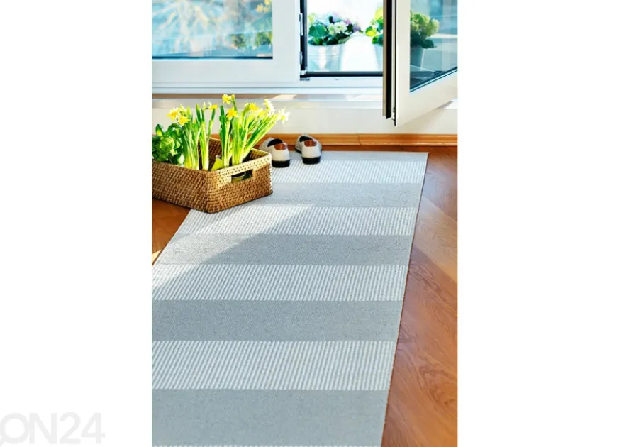 Narma muovimatto Norrby silver 70x100 cm