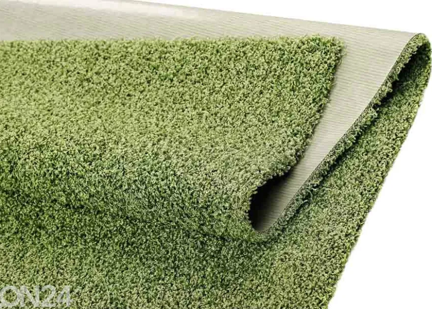Narma pitkäkarvainen matto Spice™ vihreä 67x133 cm