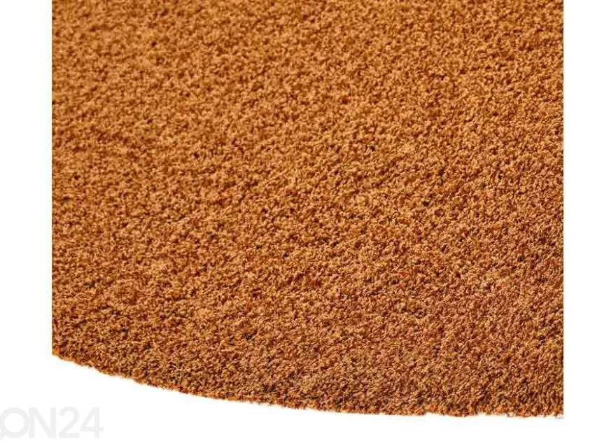 Narma pitkäkarvainen matto Spice™ karamelli pyöreä Ø 133 cm