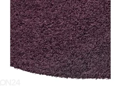 Narma pitkäkarvainen matto Spice™ luumu pyöreä Ø 133 cm