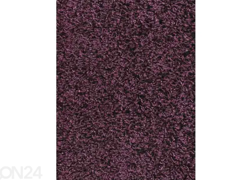 Narma pitkäkarvainen matto Spice™ luumu pyöreä Ø 133 cm