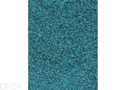 Narma pitkäkarvainen matto Spice™ petrooli pyöreä Ø 133 cm