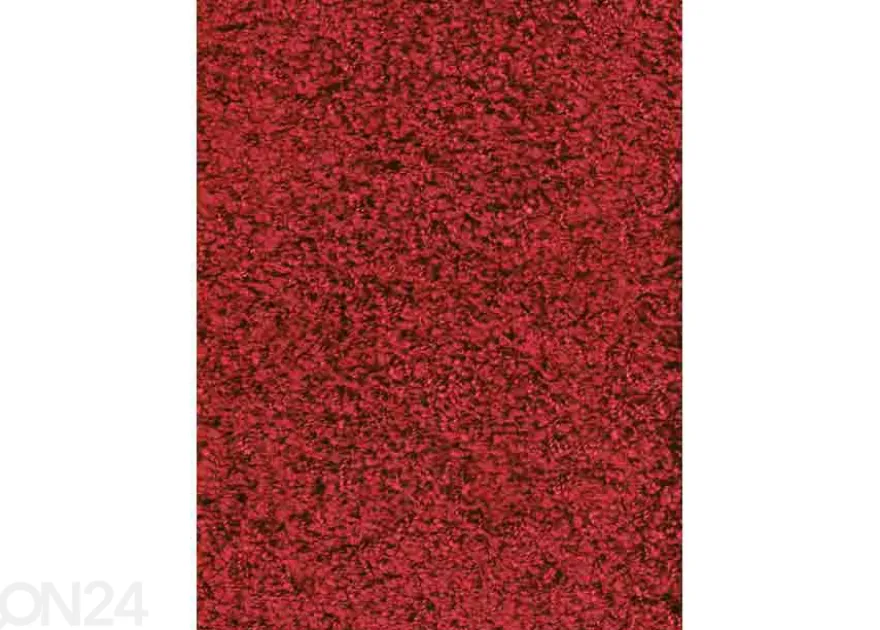 Narma pitkäkarvainen matto Spice™ punainen pyöreä Ø 133 cm