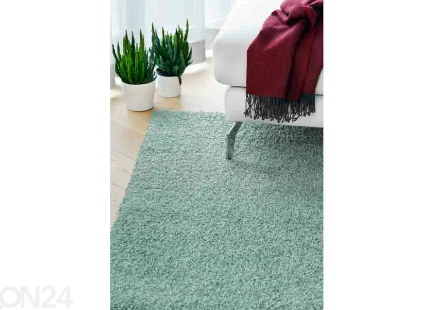 Narma pitkäkarvainen matto Spice™ minttu 67x133 cm