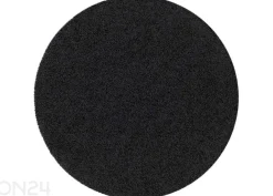 Narma pitkäkarvainen matto Spice™ musta pyöreä Ø 133 cm