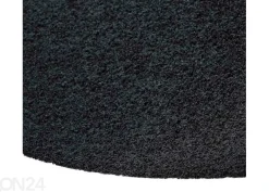 Narma pitkäkarvainen matto Spice™ musta pyöreä Ø 133 cm