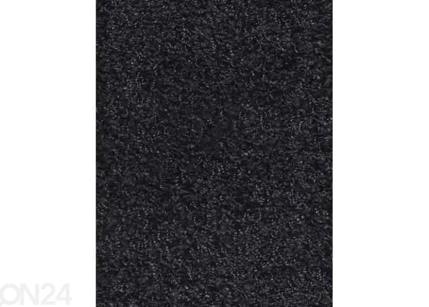 Narma pitkäkarvainen matto Spice™ musta pyöreä Ø 133 cm