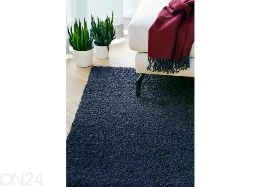 Narma pitkänukkainen matto Spice™ navy 67x133 cm
