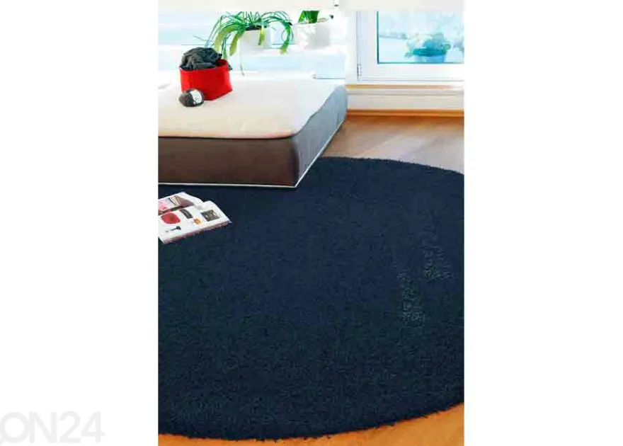 Narma pitkänukkainen matto Spice™ navy 67x133 cm
