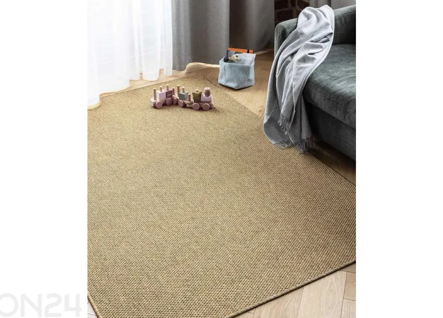 Narma sidosmatto Brooklyn™ gold pyöreä Ø 160 cm