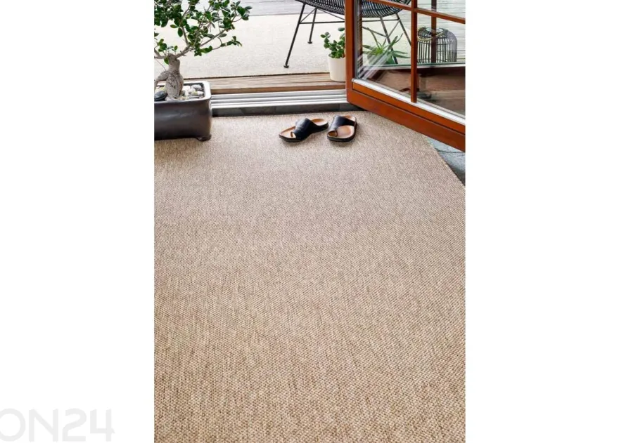 Narma sidosmatto Vagabond™ beige pyöreä Ø 160 cm