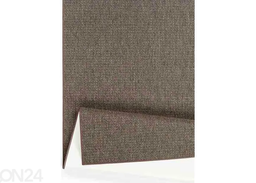 Narma sileäkudosmatto Bello™, ruskea 60x80 cm