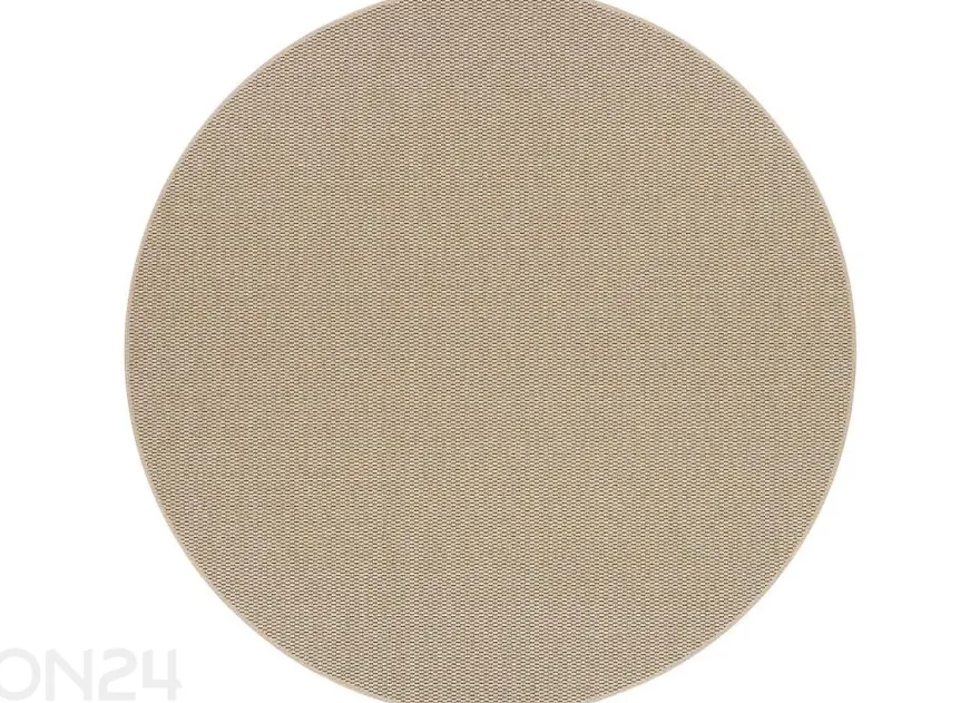 Narma sileäkudosmatto Bono™ beige, pyöreä Ø 160 cm