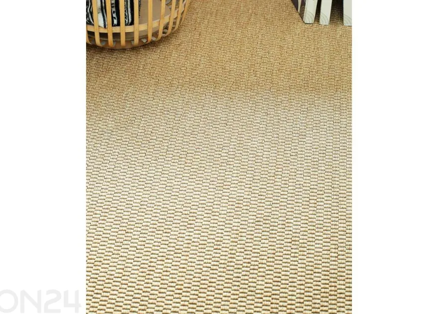 Narma sileäkudosmatto Bono™ beige, pyöreä Ø 160 cm