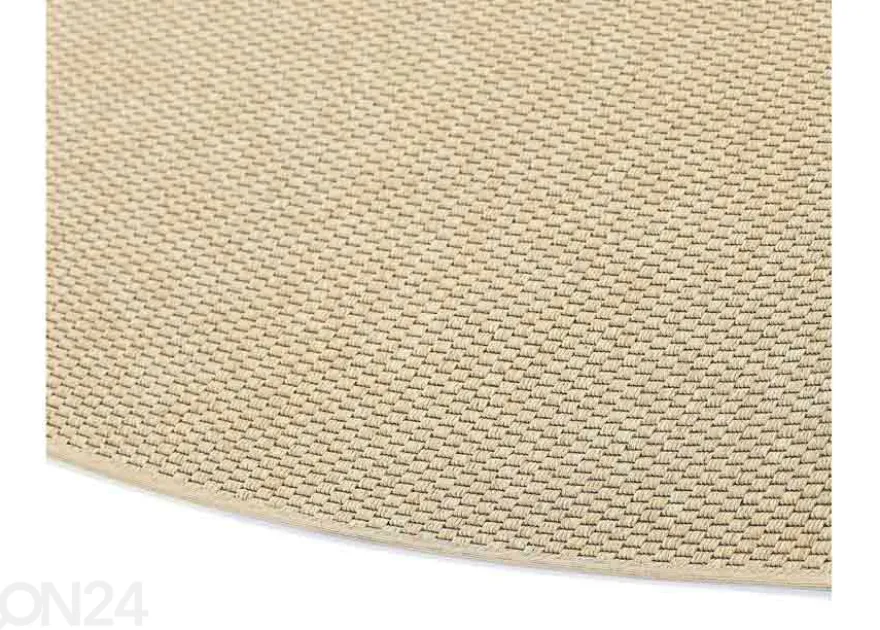 Narma sileäkudosmatto Bono™ beige, pyöreä Ø 160 cm
