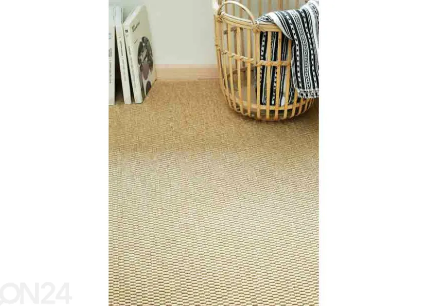 Narma sileäkudosmatto Bono™ beige, pyöreä Ø 160 cm