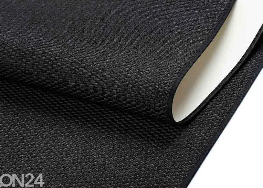 Narma sileäkudosmatto Bono™ black pyöreä Ø 160 cm