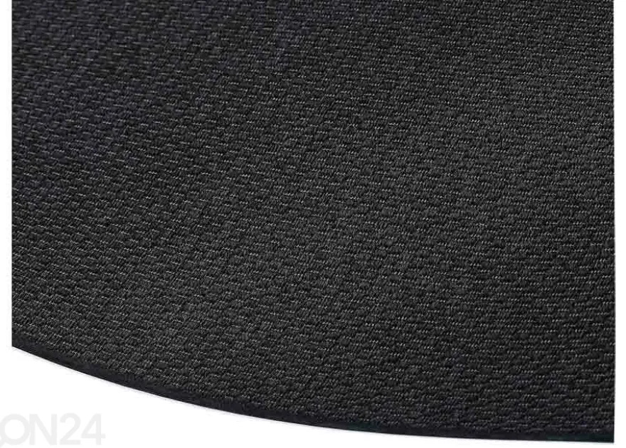 Narma sileäkudosmatto Bono™ black pyöreä Ø 160 cm