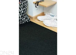 Narma sileäkudosmatto Bono™ black pyöreä Ø 160 cm