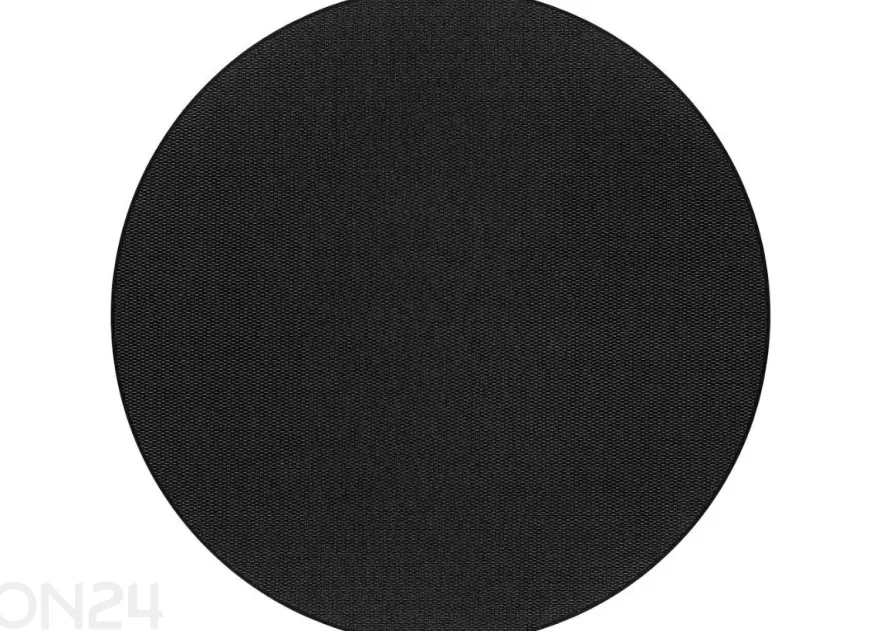 Narma sileäkudosmatto Bono™ black pyöreä Ø 160 cm