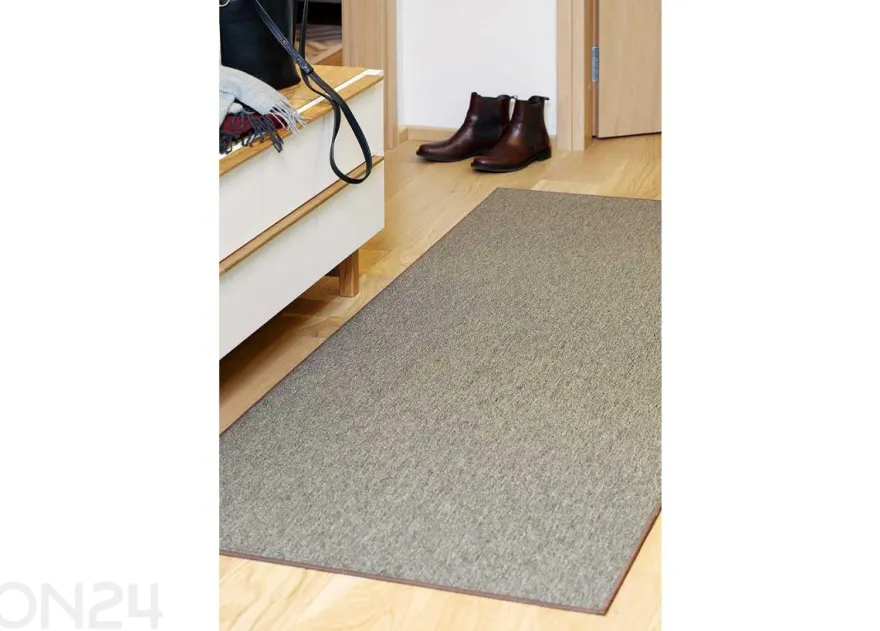 Narma sileäkudosmatto Bono™ brown pyöreä Ø 160 cm