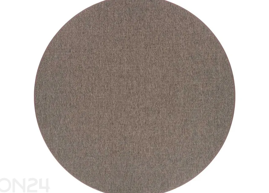 Narma sileäkudosmatto Credo™ brown pyöreä Ø 160 cm