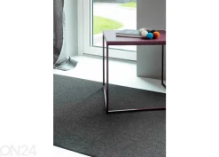 Narma sileäkudosmatto Credo™ black 60x80 cm