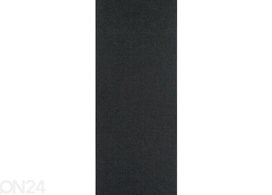 Narma sileäkudosmatto Credo™ black 60x80 cm