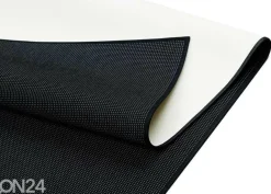 Narma sileäkudosmatto Limo™ black 60x80 cm