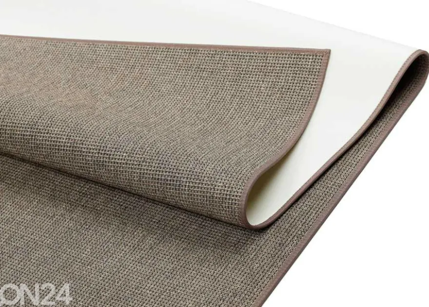 Narma sileäkudosmatto Limo™ brown 60x80 cm