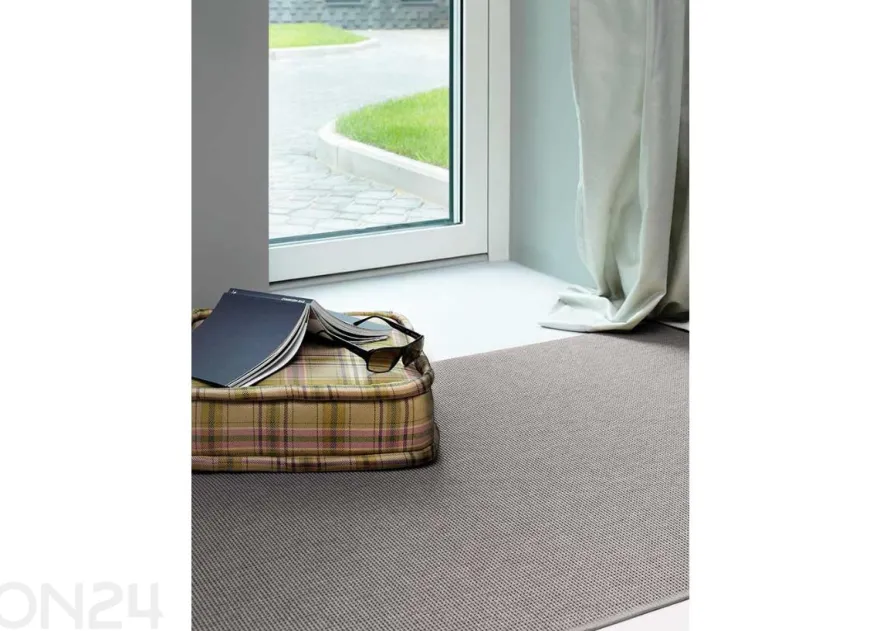 Narma sileäkudosmatto Limo™ linen pyöreä Ø 160 cm