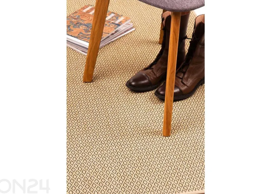 Narma sileäpintainen matto Bello™ beige 60x80 cm