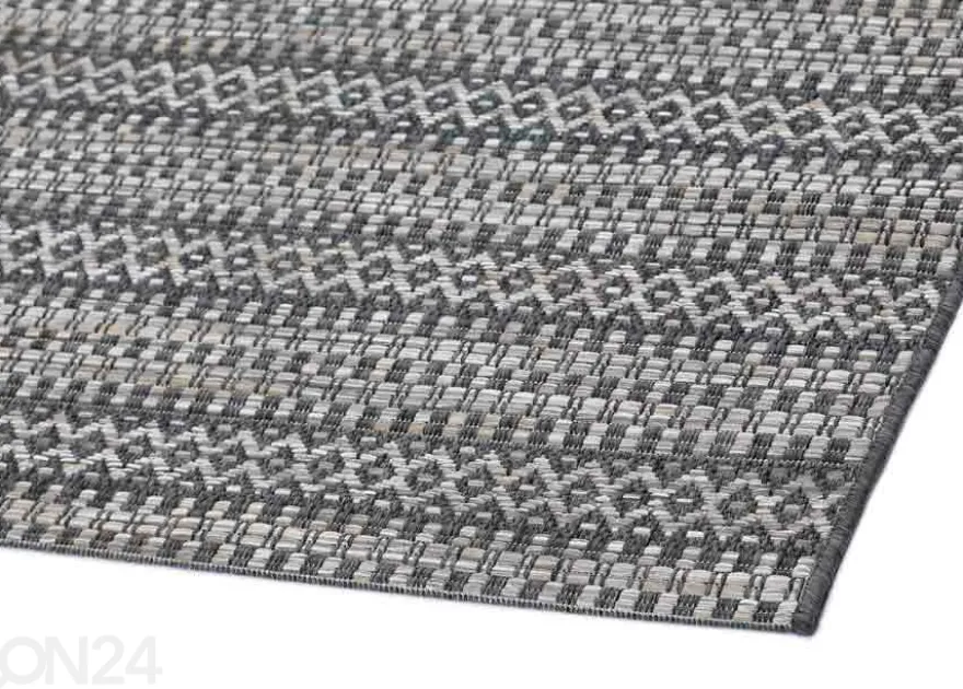 Narma sileäpintainen matto Hendrik anthracite/cliff grey 120x170 cm