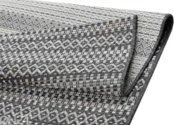 Narma sileäpintainen matto Hendrik anthracite/cliff grey 120x170 cm