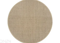 Narma sisalmatto Livos™ beige pyöreä Ø 160 cm